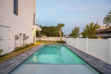 Modern Beach Townhome with Private Pool and Rooftop Hot Tub in Pompano Beach