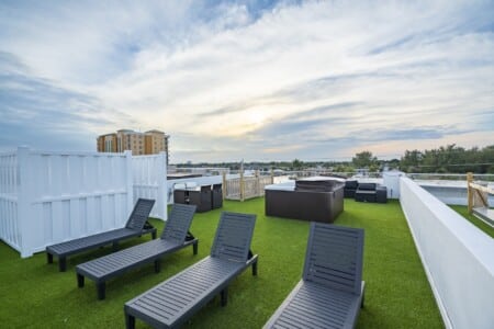 Modern Beach Townhome with Private Pool and Rooftop Hot Tub in Pompano Beach