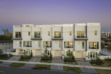 Modern Beach Townhome with Private Pool and Rooftop Hot Tub in Pompano Beach