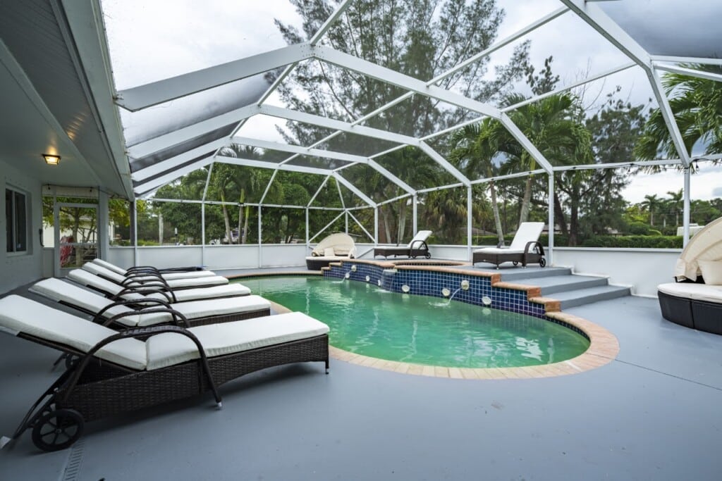 West Palm Beach Villa Heated Pool